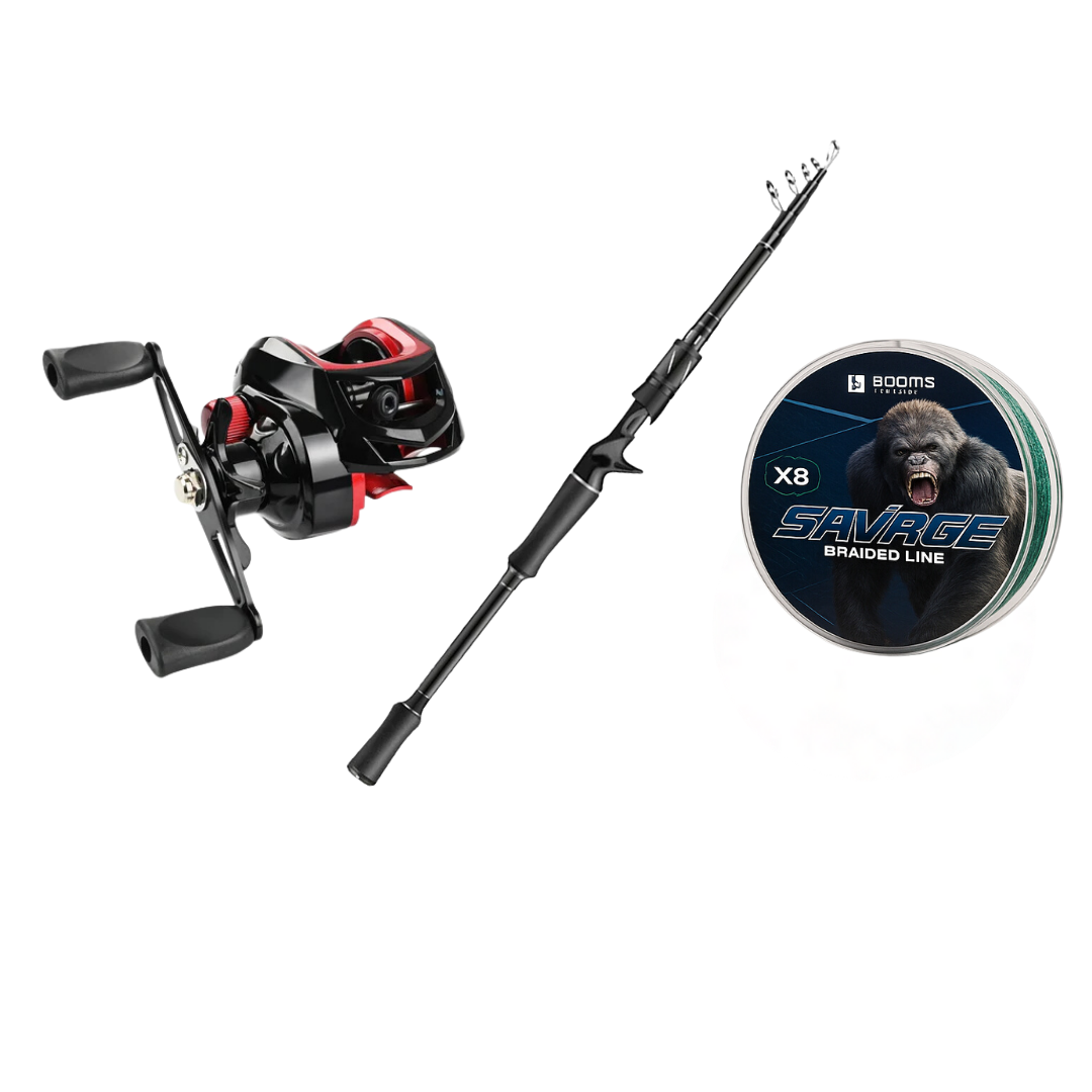 Kit de Pesca Tríade Carretilha