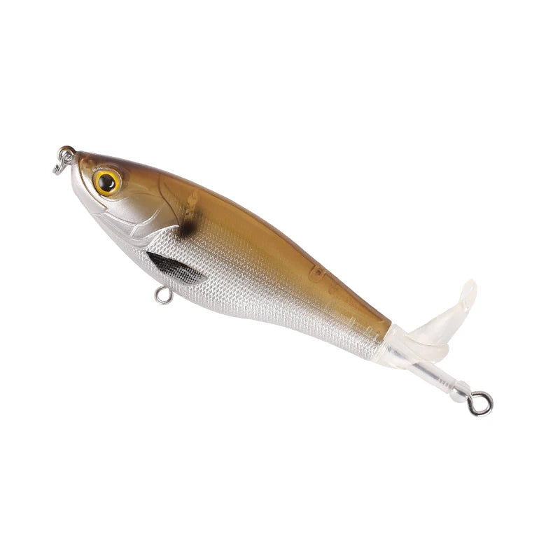 Isca Artificial Topwater com Cauda Rotativa - Águas Nobres