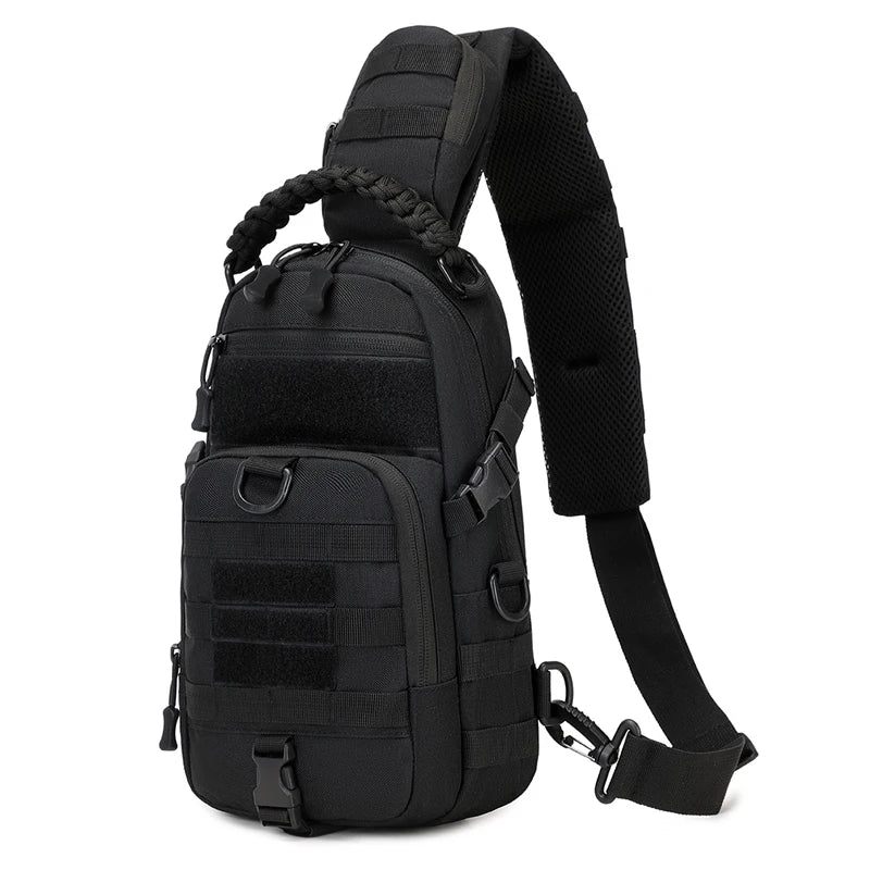 Mochila Tática de Peito Multifuncional Outdoor
