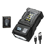 Mini Lanterna LED Recarregável USB Portátil