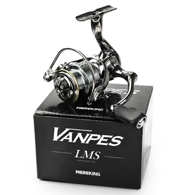 Carretilha Spinning VANPES Antiferrugem com Drag System de 8Kg - Águas Nobres