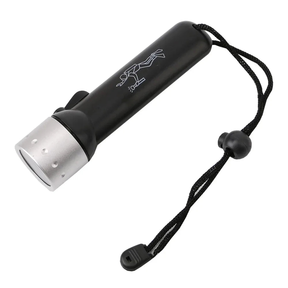 Lanterna LED Subaquática Portátil à Prova d’Água