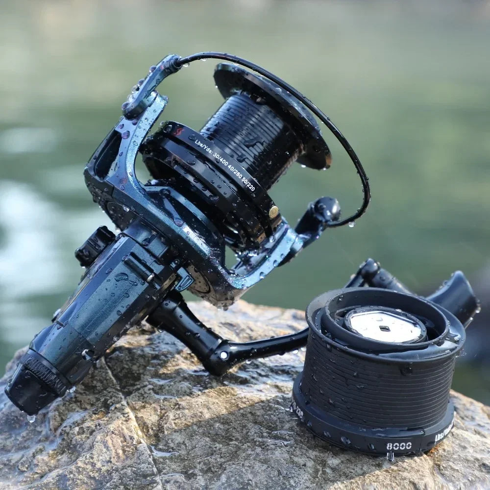 Molinete de Pesca Spinning Full Metal Surf Jigging