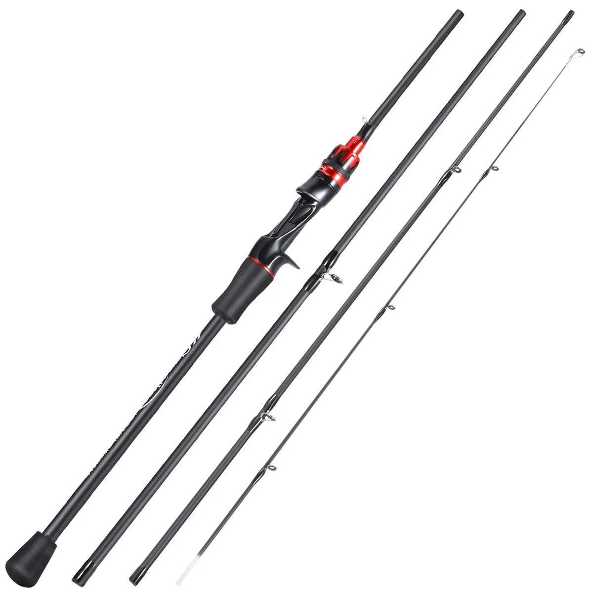 Vara de Pesca Ultralight Fibra de Carbono com Cabo EVA