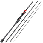 Vara de Pesca Ultralight Fibra de Carbono com Cabo EVA