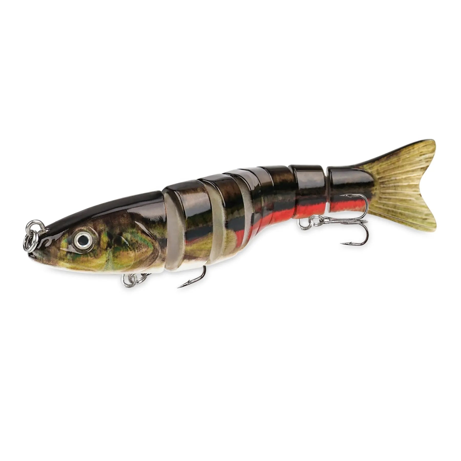 Isca Artificial Swimbait Multiarticulada 8 Segmentos - Águas Nobres