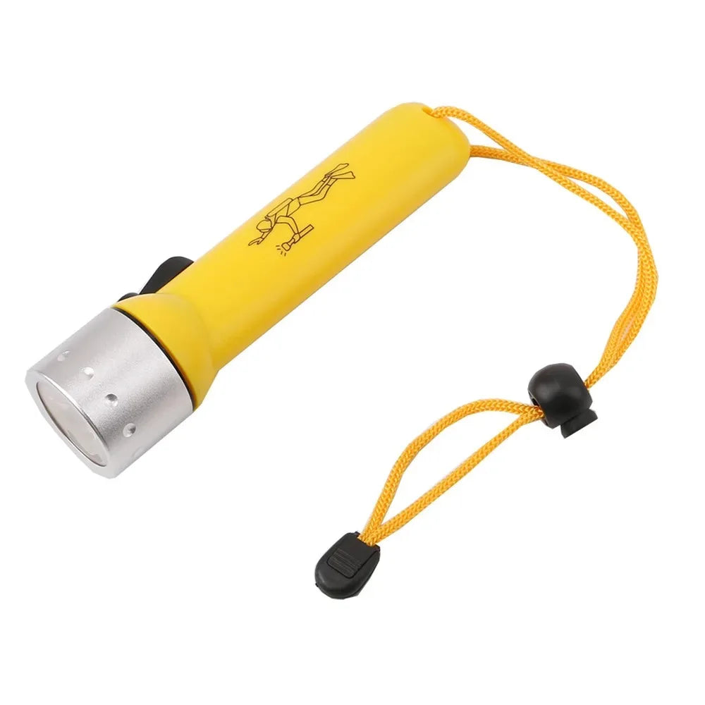 Lanterna LED Subaquática Portátil à Prova d’Água