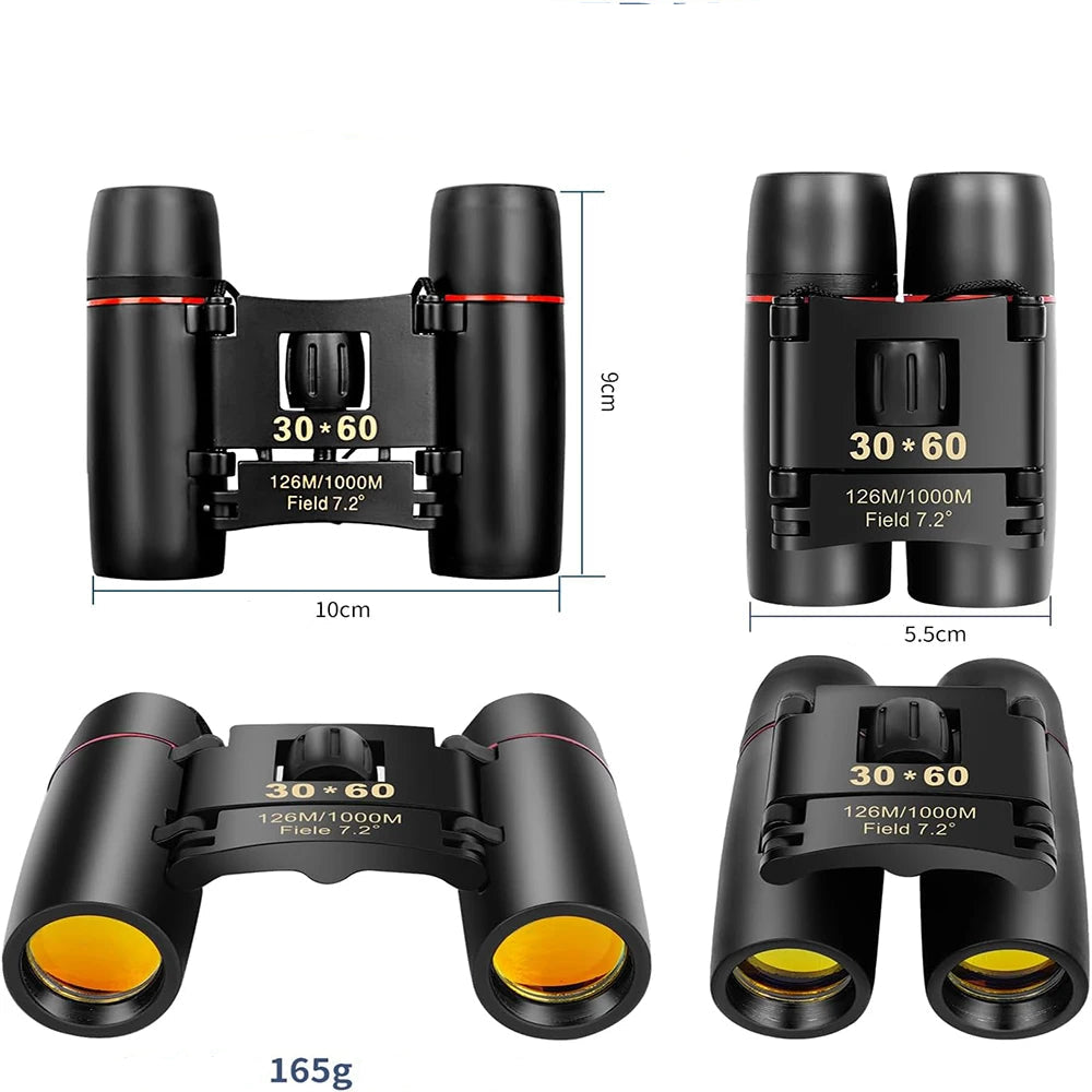 Binóculos Compactos 12x Portáteis