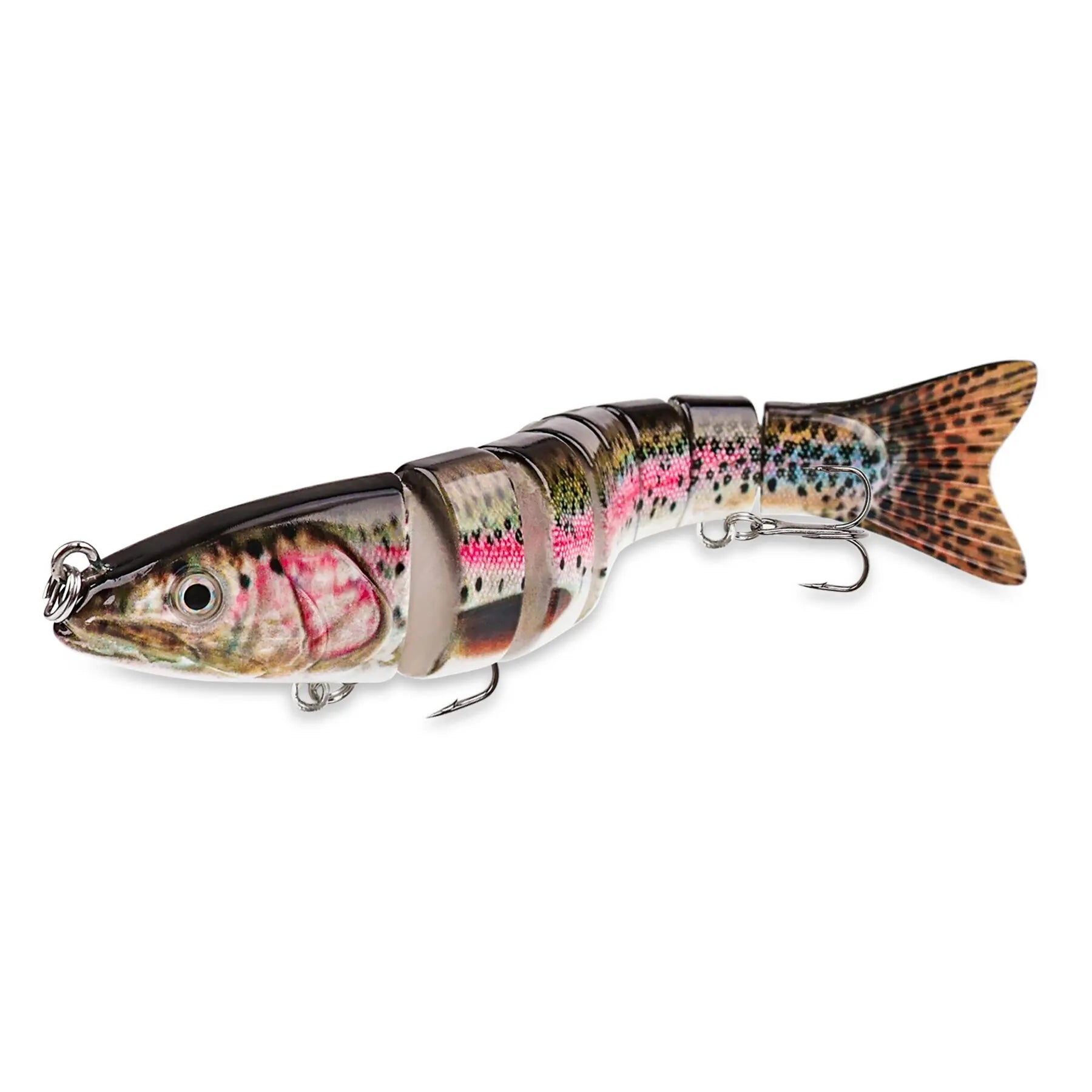 Isca Artificial Swimbait Multiarticulada 8 Segmentos - Águas Nobres