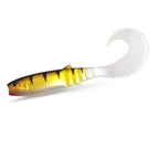 Isca Artificial Soft Bait Cannibal Curved Tail