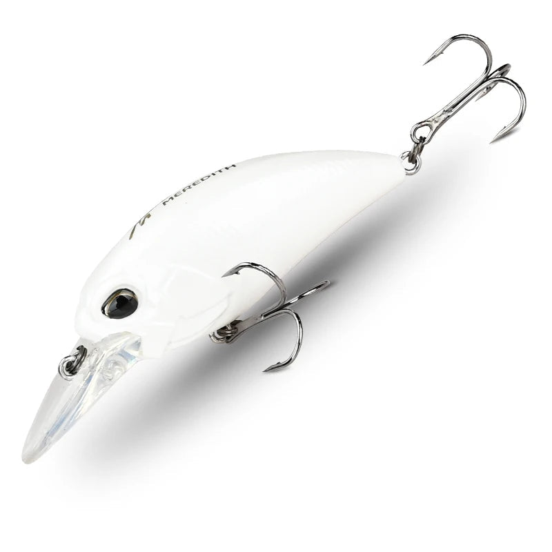 Isca Artificial Jerk Crank Flutuante com Ação Vibrante