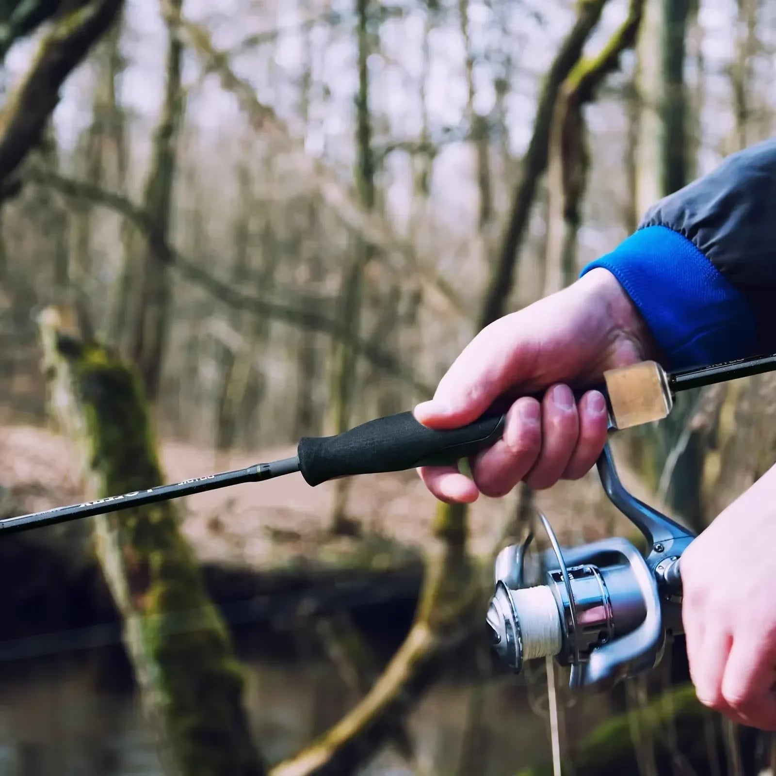 Vara Jigging em Carbono com Anéis Fuji