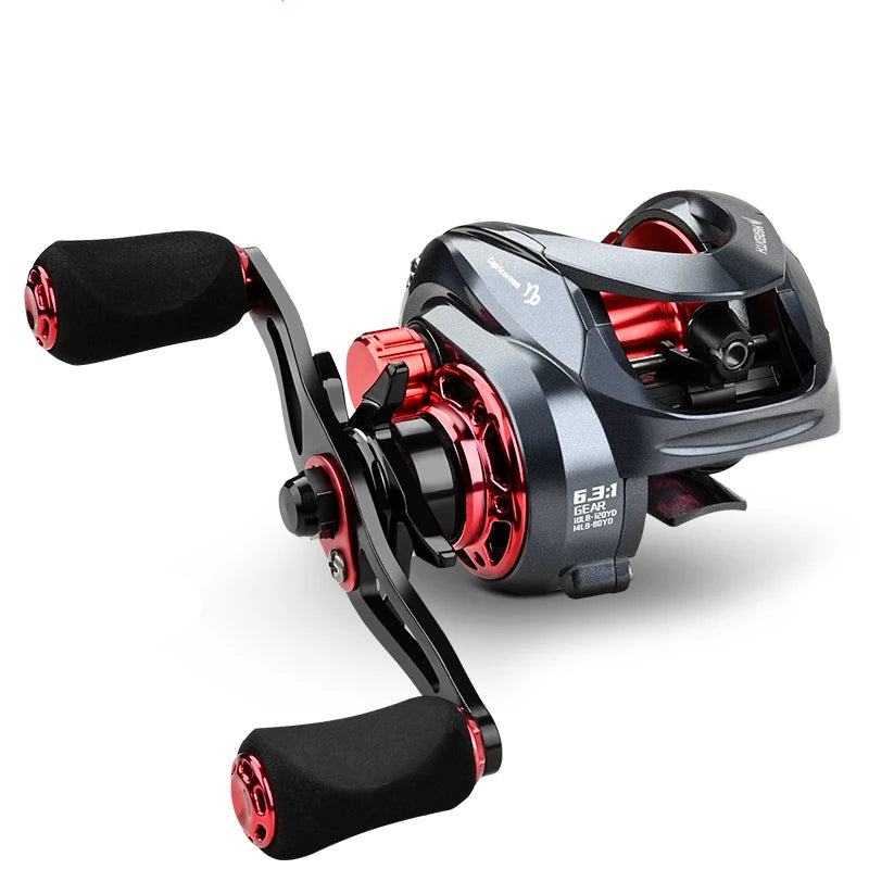 Carretilha Baitcasting CR Alta Velocidade com Freio Magnético - Águas Nobres