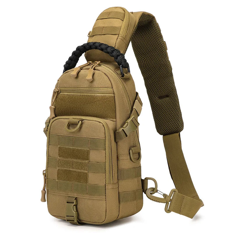 Mochila Tática de Peito Multifuncional Outdoor