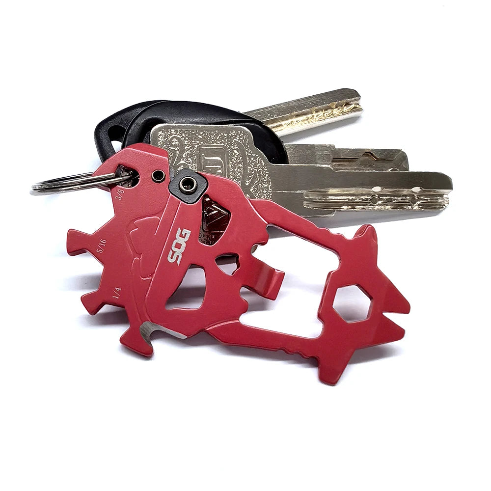 Chaveiro Multi-Ferramenta 12 em 1 Portátil