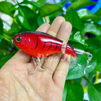 Isca Artificial Topwater com Cauda Rotativa