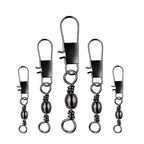 100PCS Conectores com Girador, Rolamento de Pino e Clipe Fastlock - Águas Nobres
