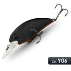 Isca Artificial Jerk Crank Flutuante com Ação Vibrante
