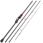 Vara de Pesca Ultralight Fibra de Carbono com Cabo EVA