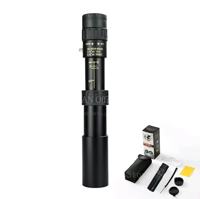 Telescópio Monocular Profissional Zoom Forte com Tripé