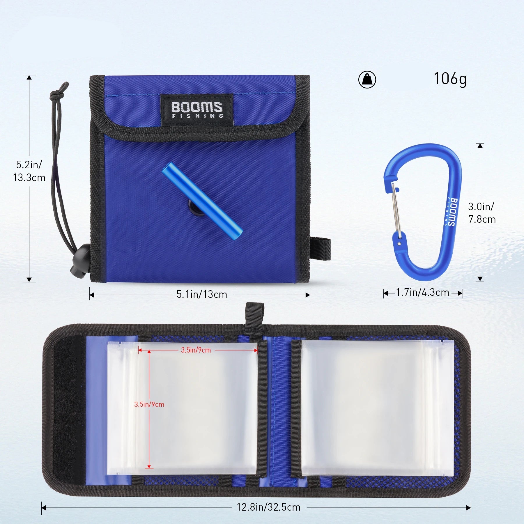 Bolsa para Pesca Fly Fishing com 10 Compartimentos - Águas Nobres