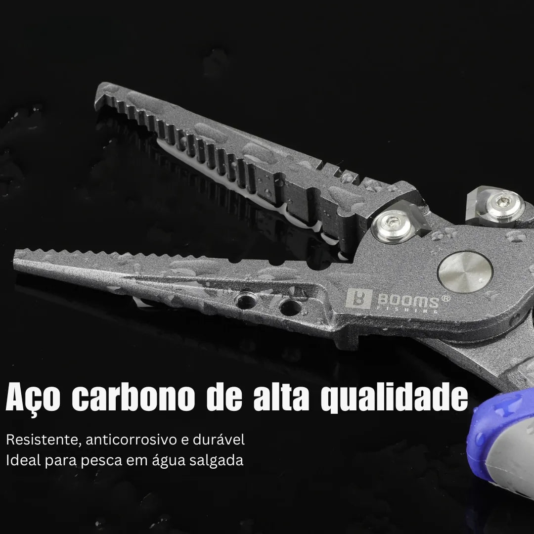 Alicate de Pesca Multifuncional Fishing em Aço Carbono