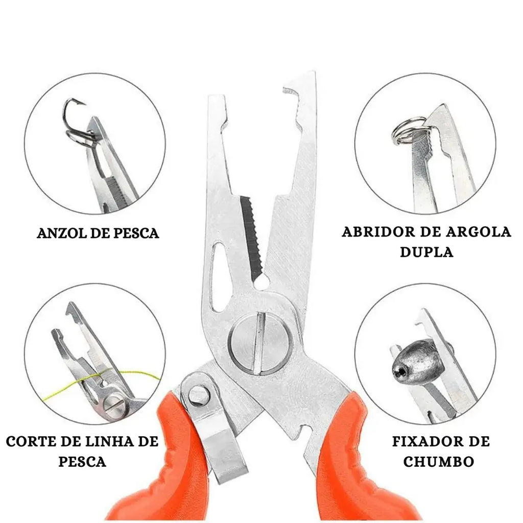 Alicate de Pesca Compacto