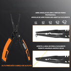 Alicate de Pesca em Aço Inoxidável com Revestimento PTFE