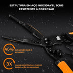 Alicate de Pesca em Aço Inoxidável com Revestimento PTFE