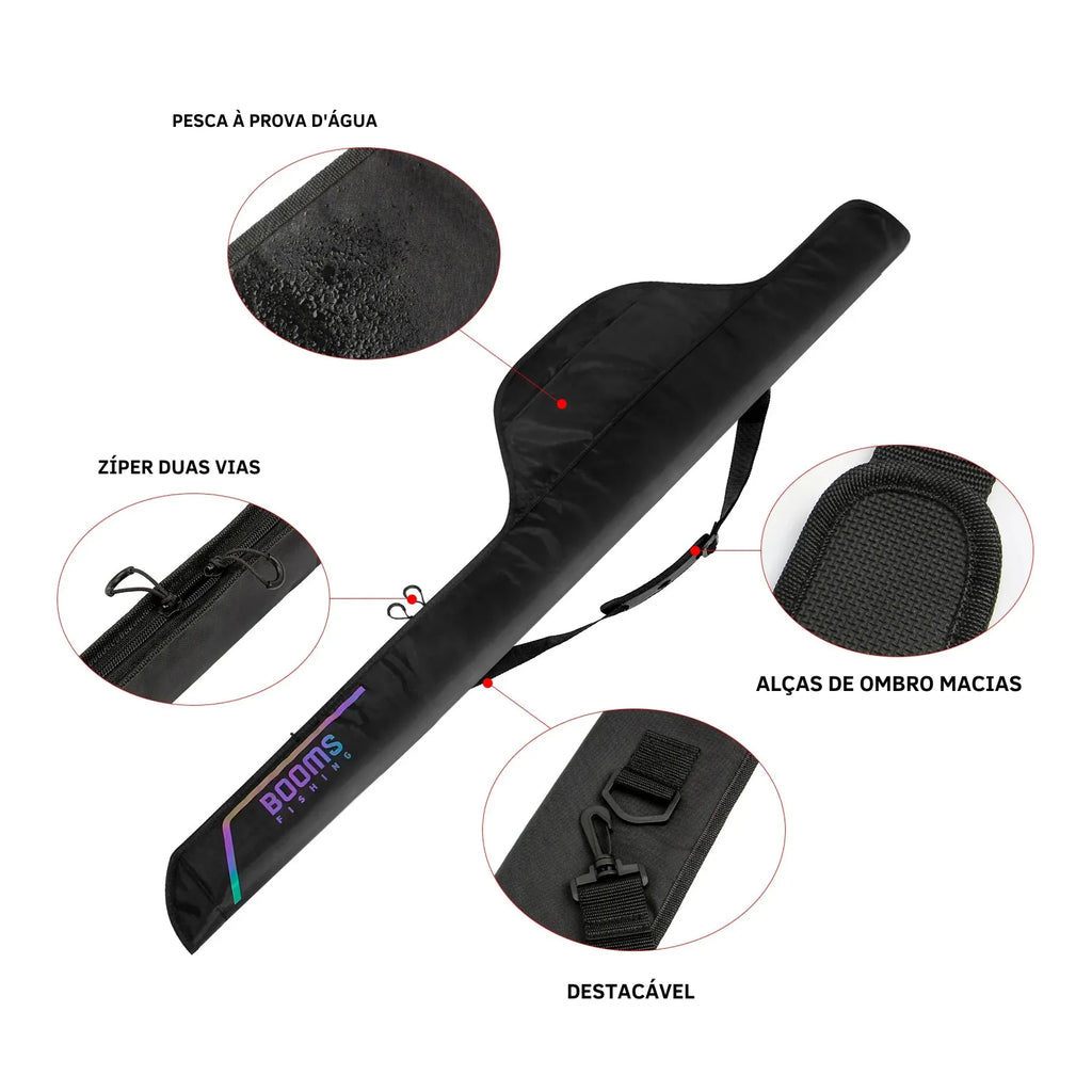 Bolsa de Armazenamento para Varas de Pesca Dobrável 130cm a 165cm - Águas Nobres