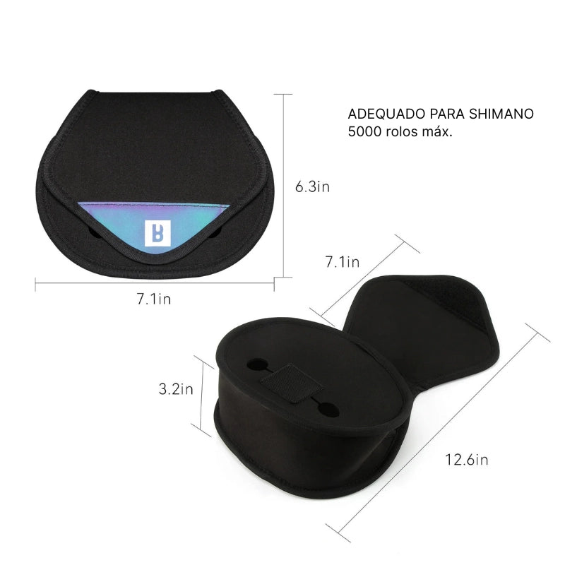 Bolsa Protetora para Molinete de Pesca - Águas Nobres