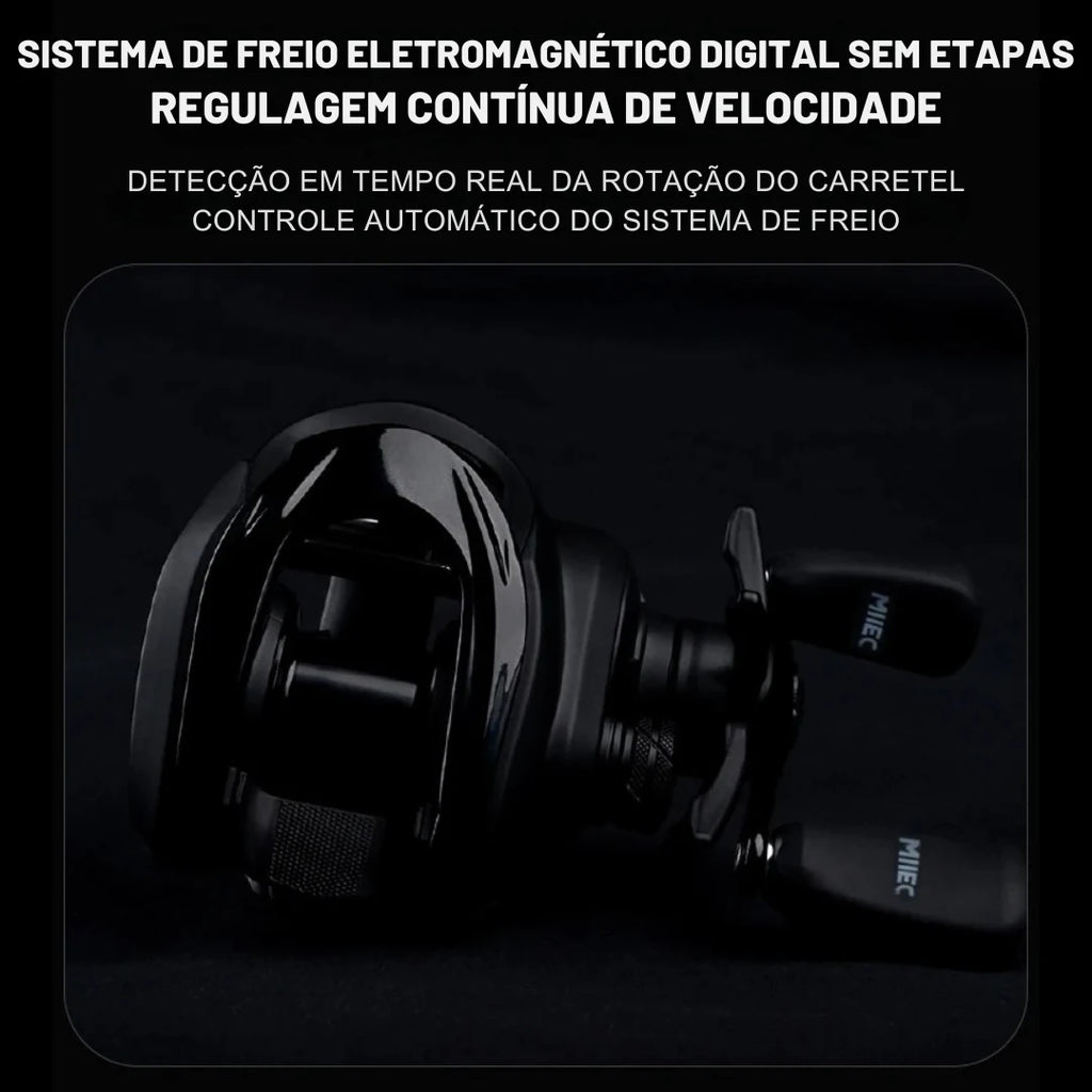 Carretilha Digital com Freio Eletromagnético