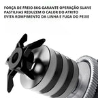 Carretilha de Pesca Ultralight com Freio Magnético