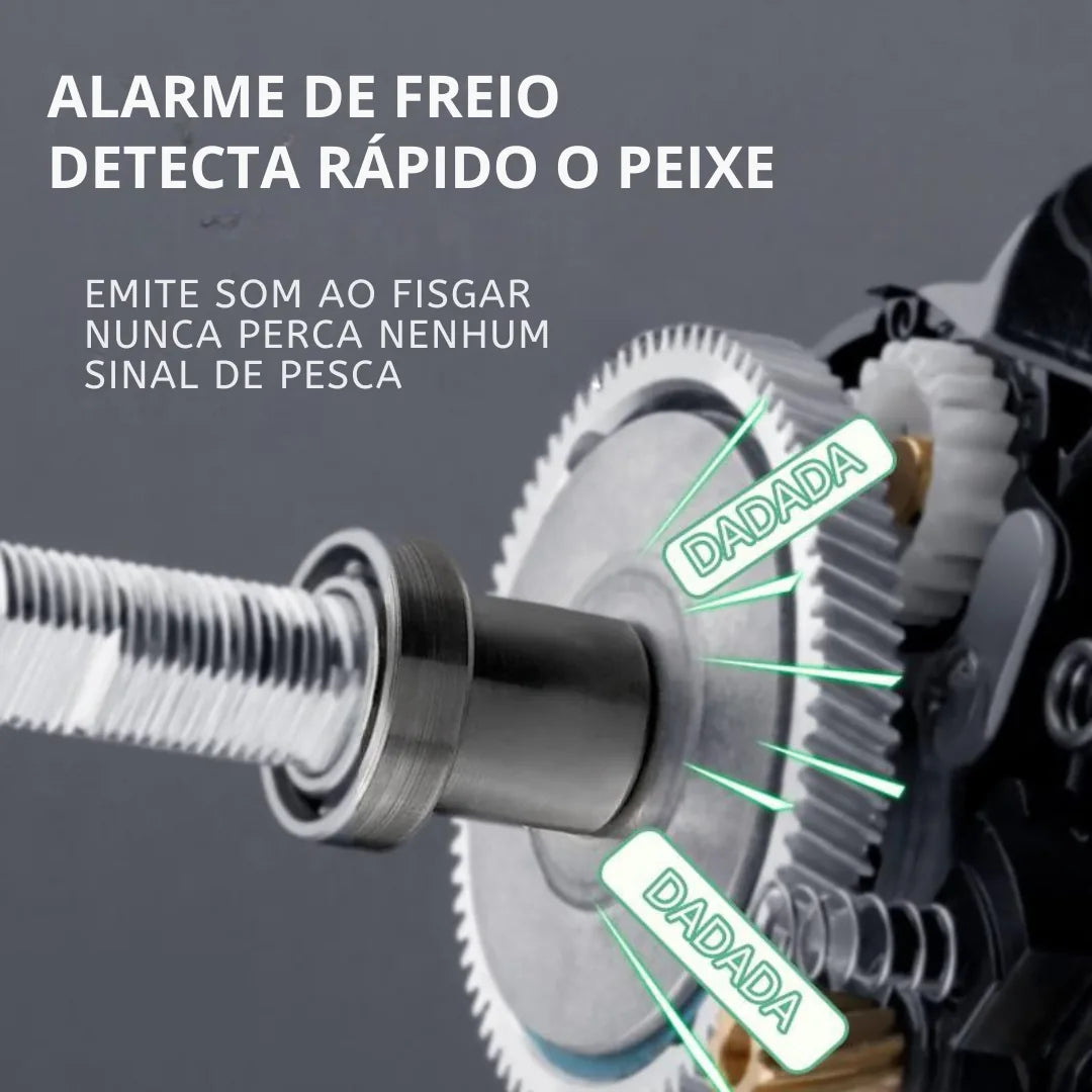 Carretilha de Pesca Ultralight com Freio Magnético