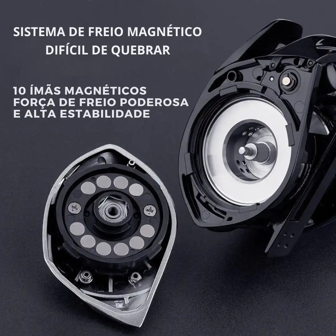 Carretilha de Pesca Ultralight com Freio Magnético