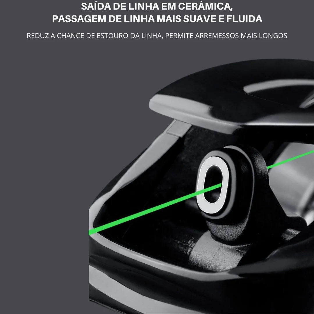 Carretilha de Pesca Ultralight com Freio Magnético