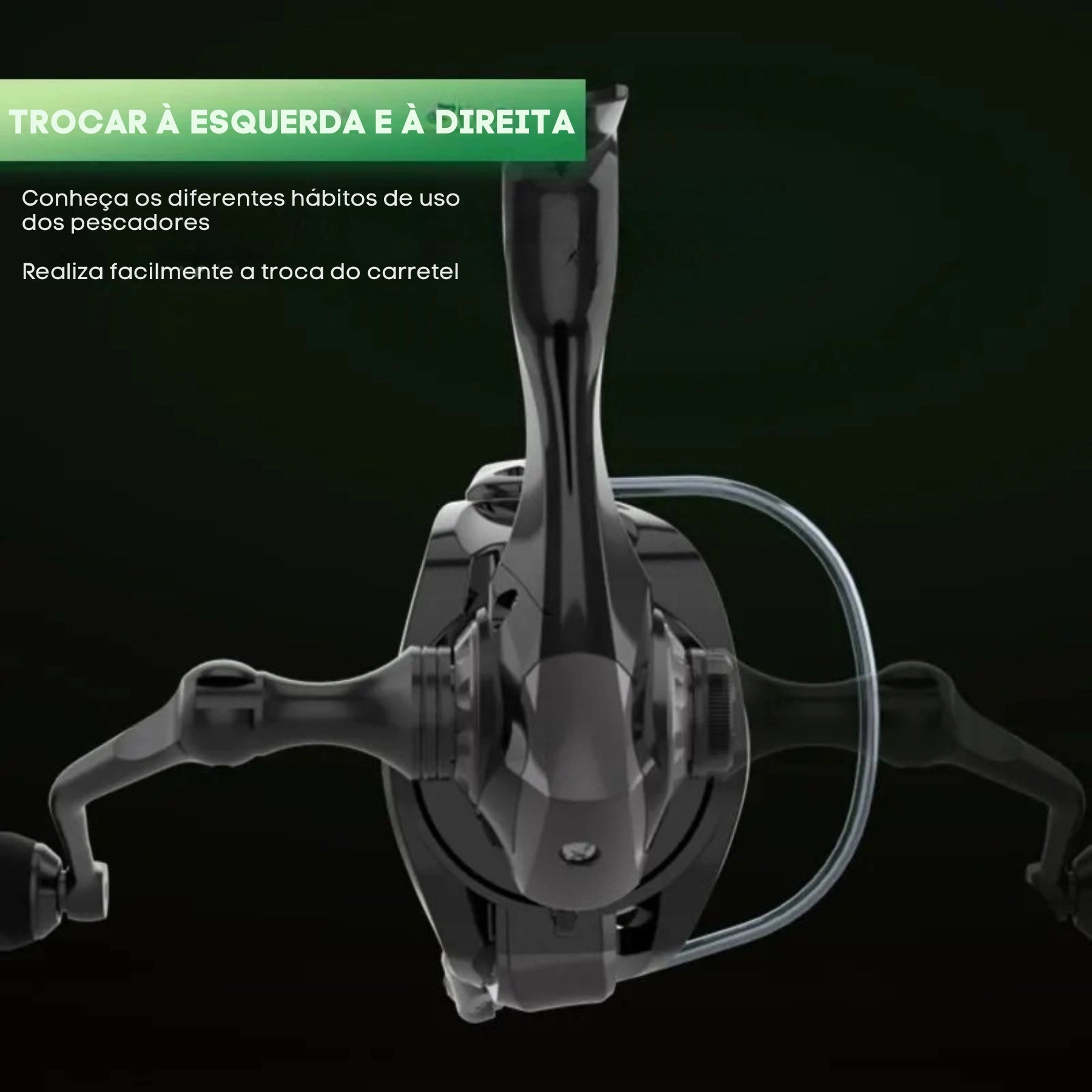 Molinete Spinning Sagittarius com Drag de 6kg Aço Inoxidável - Águas Nobres