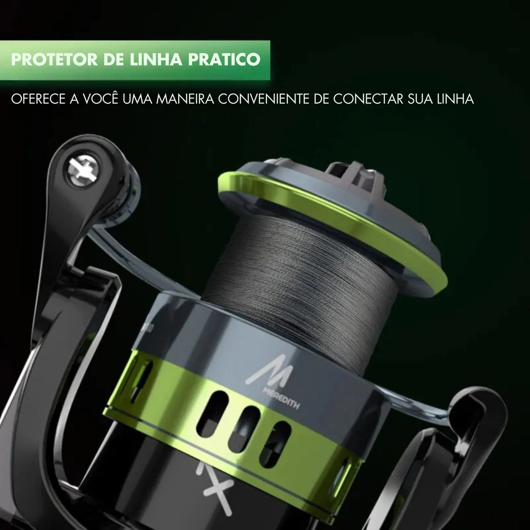 Molinete Spinning Sagittarius com Drag de 6kg Aço Inoxidável - Águas Nobres