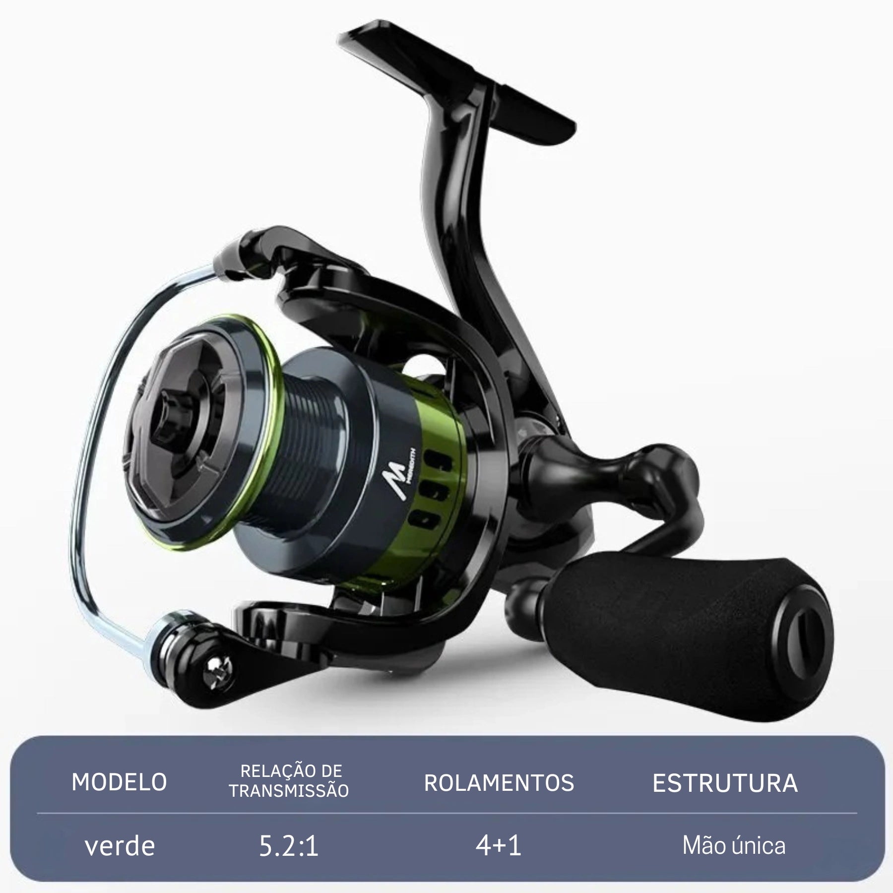Molinete Spinning Sagittarius com Drag de 6kg Aço Inoxidável - Águas Nobres