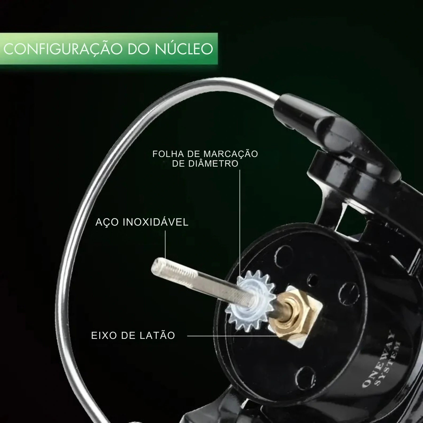 Molinete Spinning Sagittarius com Drag de 6kg Aço Inoxidável - Águas Nobres