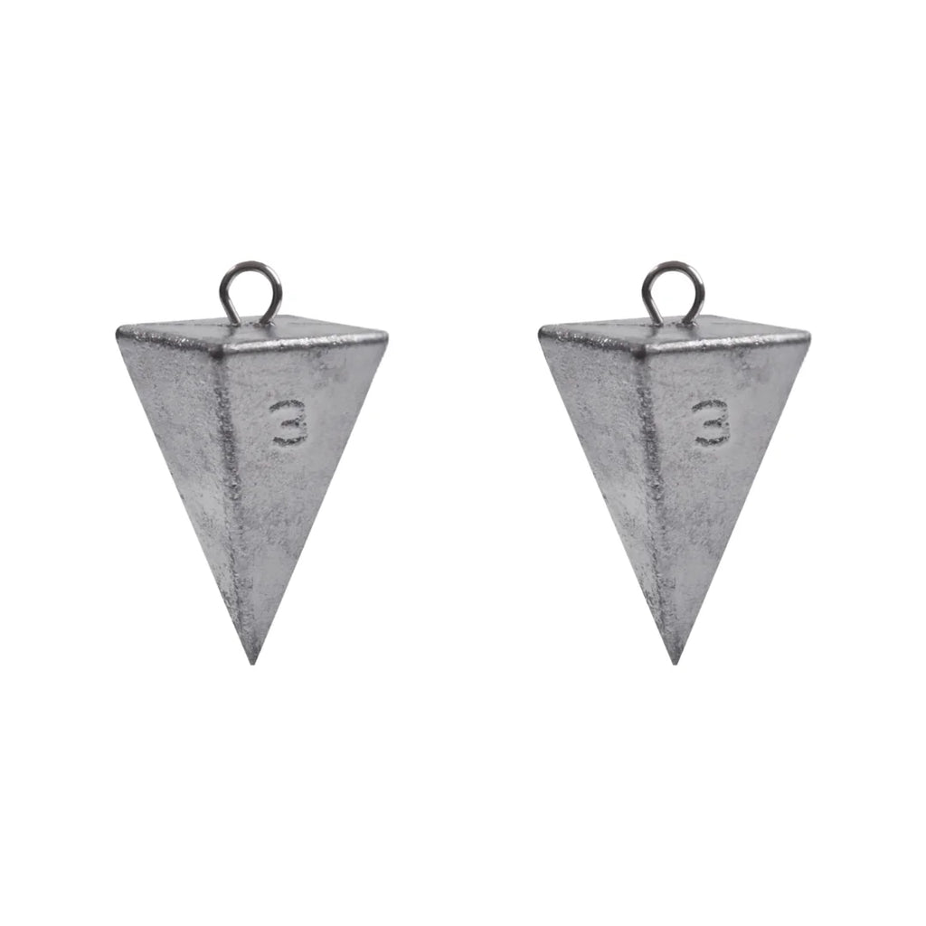 Pirâmide de Pesca em Chumbo – Kit 2 Peças