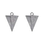 Pirâmide de Pesca em Chumbo – Kit 2 Peças