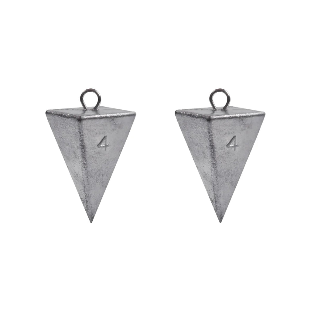 Pirâmide de Pesca em Chumbo – Kit 2 Peças