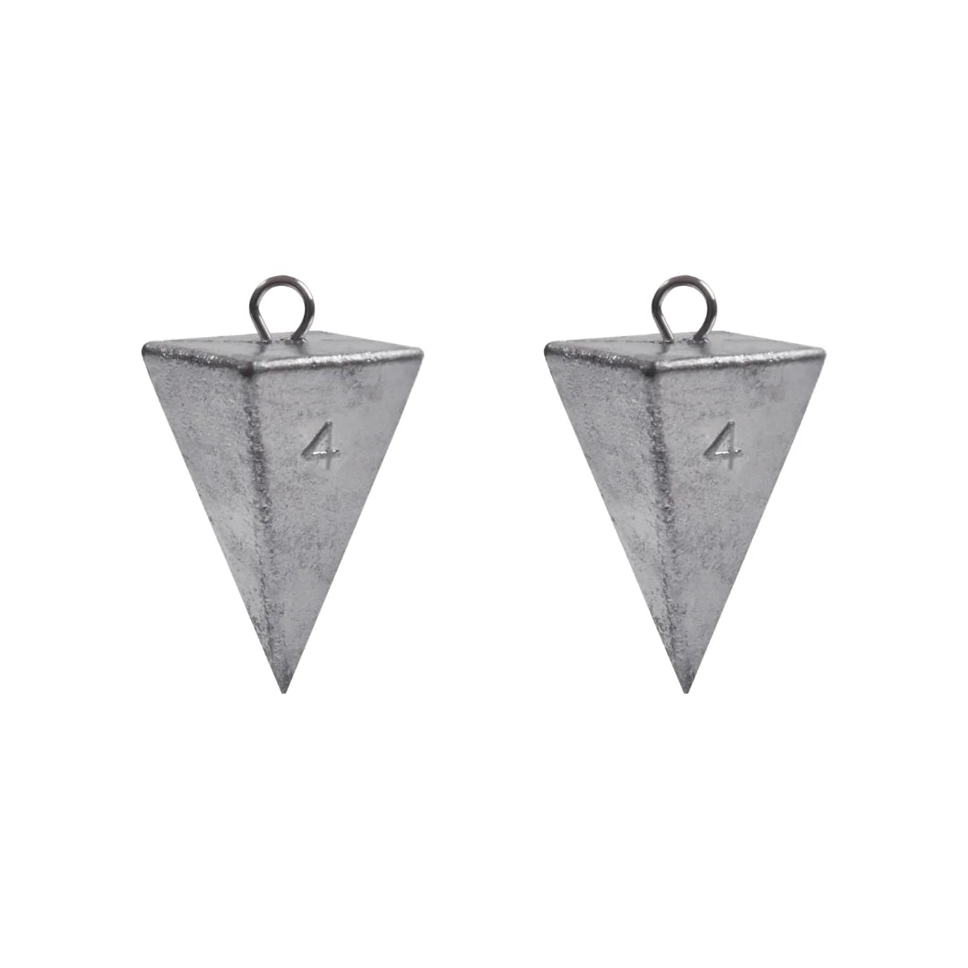 Pirâmide de Pesca em Chumbo – Kit 2 Peças
