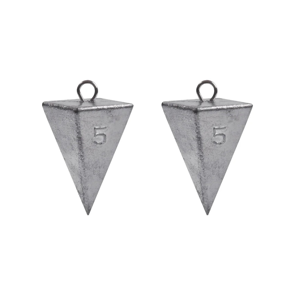 Pirâmide de Pesca em Chumbo – Kit 2 Peças