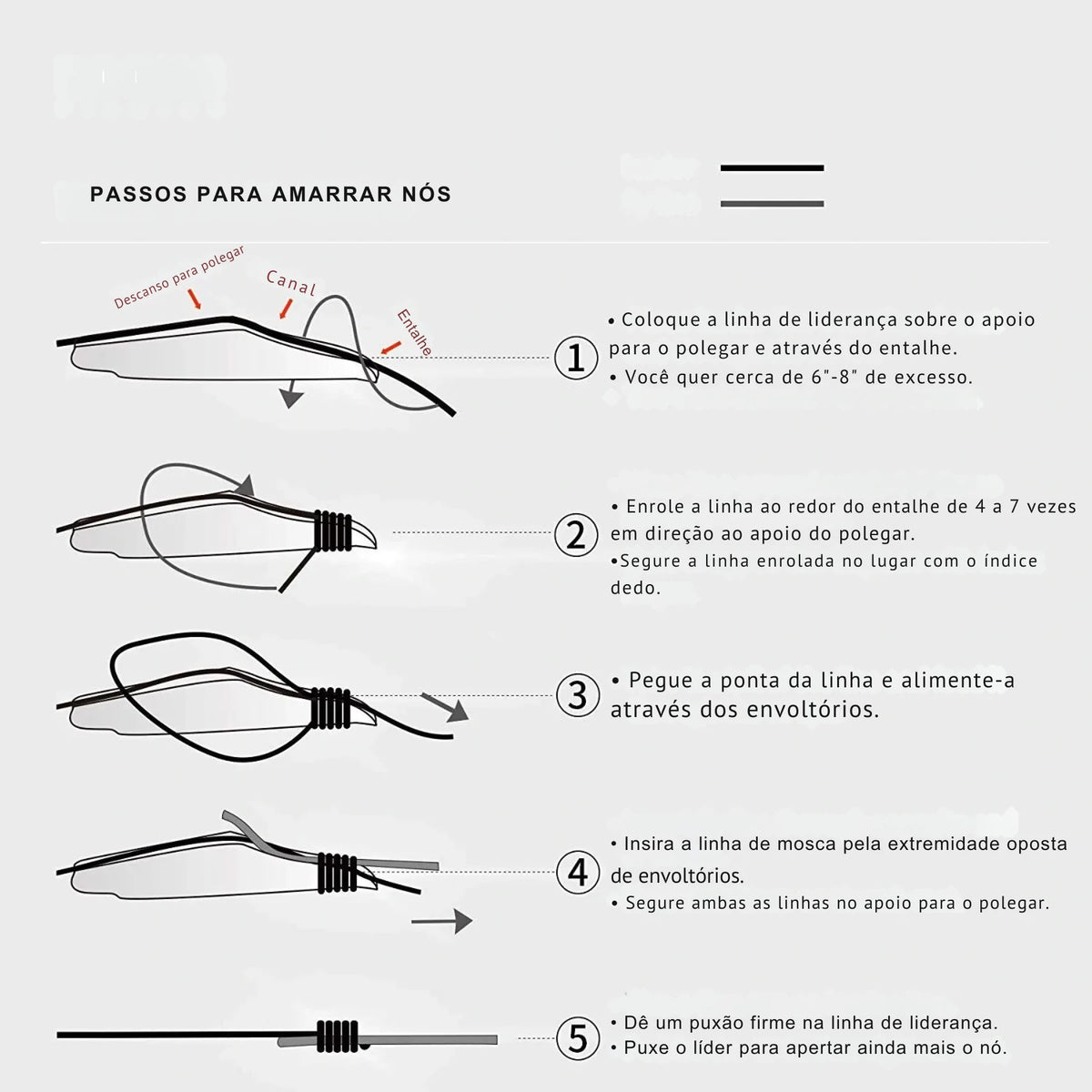 Cortador de Linha e Ferramenta para Nós Rápidos com Chaveiro Retrátil - Águas Nobres