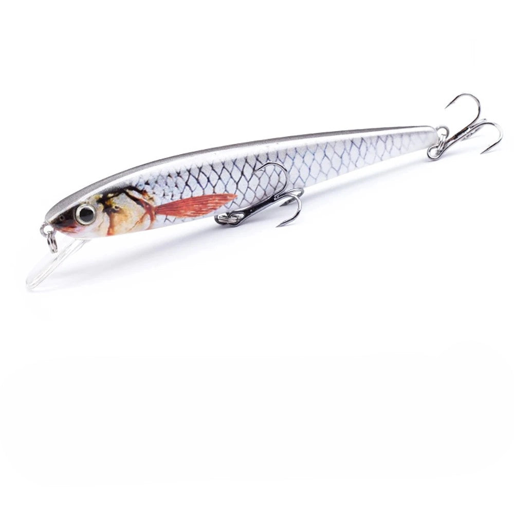 Isca Artificial Floating Minnow 112mm 11g com Ação Realista - Águas Nobres