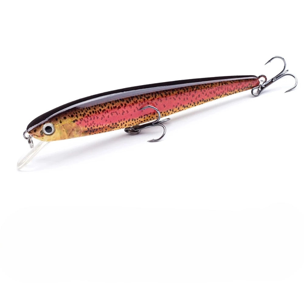 Isca Artificial Floating Minnow 112mm 11g com Ação Realista - Águas Nobres