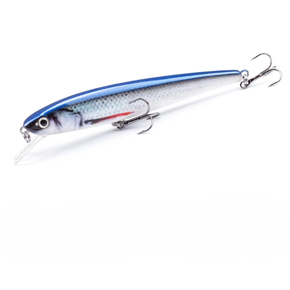 Isca Artificial Floating Minnow 112mm 11g com Ação Realista - Águas Nobres