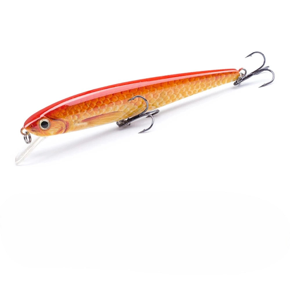 Isca Artificial Floating Minnow 112mm 11g com Ação Realista - Águas Nobres